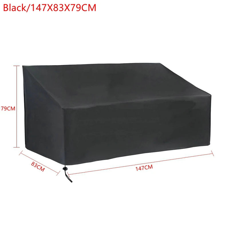Waterproof Outdoor Furniture Sofa Dust Cover - 210D Oxford Cloth