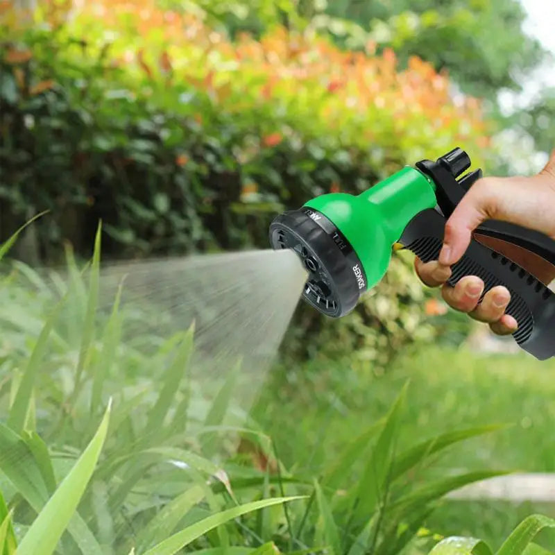 High Pressure Hose Nozzle - 8 Modes Garden & Car Sprayer