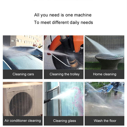 Portable Electric High Pressure Washer 3000W Powerful Car Wash Gun 220V/110V Wash Cleaning Machine For Home&Car Garden Washing